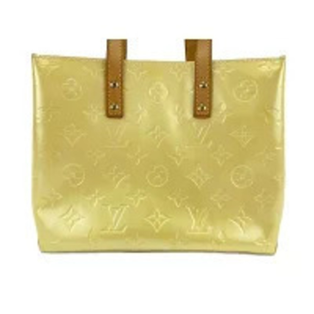 Louis Vuitton Monogram Vernis Lead Handbag Beige Cream